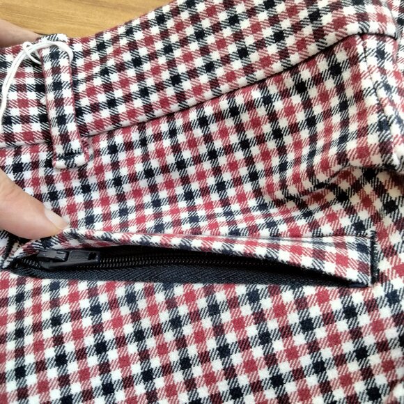 *NEW- GAP Golf Pants Sz 2 Petite - checkered/check gingham pattern ankle crop - Picture 5 of 9